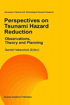 portada perspectives on tsunami hazard reduction: observations, theory and planning (en Inglés)