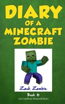 portada Diary of a Minecraft Zombie Book 6 (en Inglés)