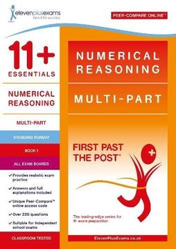 portada 11+ Essentials Numerical Reasoning: Multi-Part Book 1 (First Past the Post) (en Inglés)