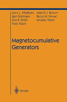 portada Magnetocumulative Generators (Shock Wave and High Pressure Phenomena) (en Inglés)