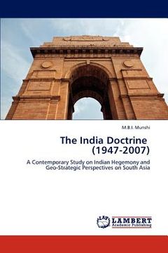 portada the india doctrine (1947-2007) (in English)