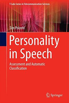 portada Personality in Speech: Assessment and Automatic Classification (T-Labs Series in Telecommunication Services)