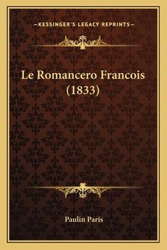 portada Le Romancero Francois (1833) (in French)