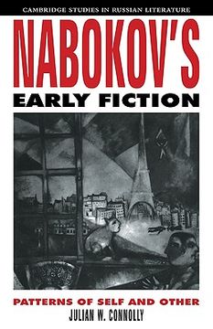 portada Nabokov's Early Fiction: Patterns of Self and Other (Cambridge Studies in Russian Literature) (in English)