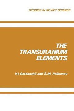 portada The Transuranium Elements (en Inglés)