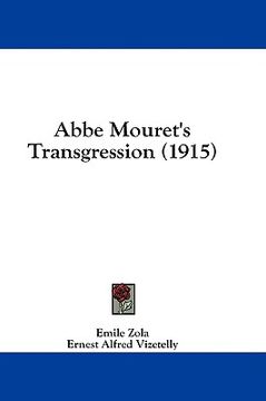 portada abbe mouret's transgression (1915) (in English)