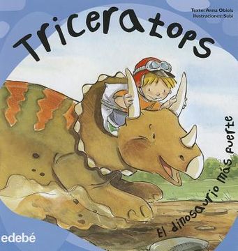 portada Triceratops (Dinosaurios) (in English)