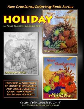 portada New Creations Coloring Book Series: Holiday (in English)