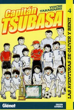 portada capitan tsubasa 4,las aventuras de oliver y benji