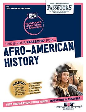 portada Afro-American History (in English)