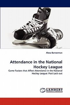 portada attendance in the national hockey league (en Inglés)