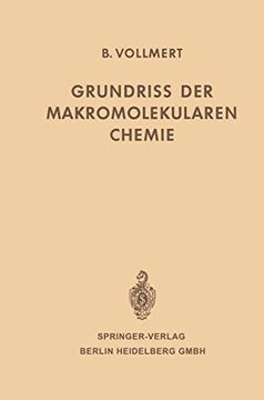 portada Grundriss der Makromolekularen Chemie (en Alemán)
