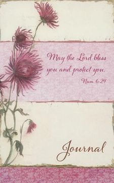 portada pink flowers ll journal- lord bless you (en Inglés)