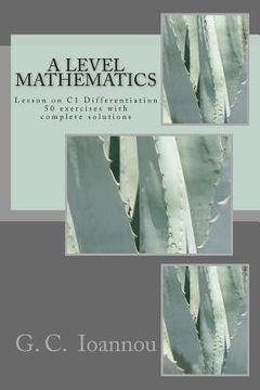 portada A Level Mathematics: Lesson on C1 Differentiation (en Inglés)