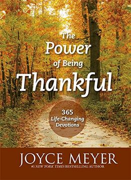 portada The Power of Being Thankful: 365 Life Changing Devotions (in English)