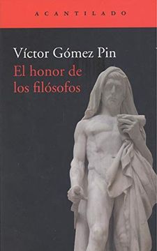portada El Honor de los Filósofos (in Spanish)