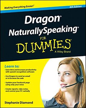 portada Dragon Naturally Speaking For Dummies (en Inglés)