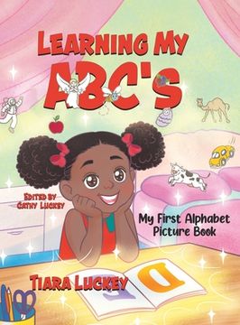 portada Learning My ABC's: My First Alphabet Picture Book (en Inglés)