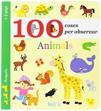 portada 100 Coses per Observar - Animals (en Catalá)