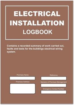 portada Electrical Installation Logbook (en Inglés)