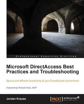 portada Microsoft Directaccess Best Practices and Troubleshooting (en Inglés)
