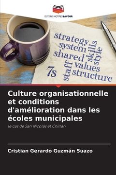 portada Culture organisationnelle et conditions d'amélioration dans les écoles municipales (in French)