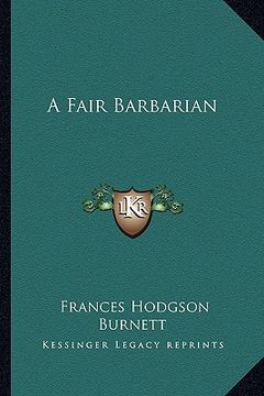 portada a fair barbarian