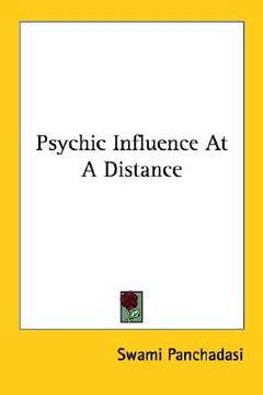 portada psychic influence at a distance (in English)