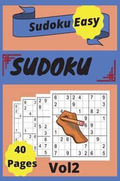 portada Sudoku Easy: Vol 2 (en Inglés)