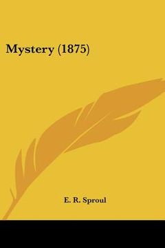 portada mystery (1875) (en Inglés)