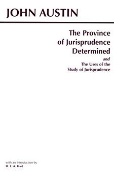 portada The Province of Jurisprudence Determined and the Uses of the Study of Jurisprudence (Hackett Classics) (en Inglés)