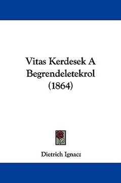portada vitas kerdesek a begrendeletekrol (1864) (en Inglés)