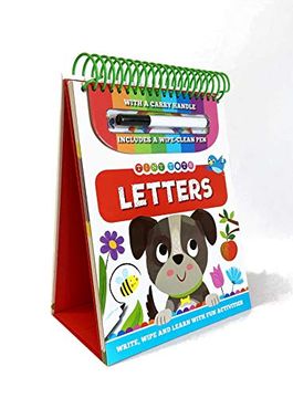 portada Tiny Tots Letters: Wipe Clean Book with Carry Handle and Easel