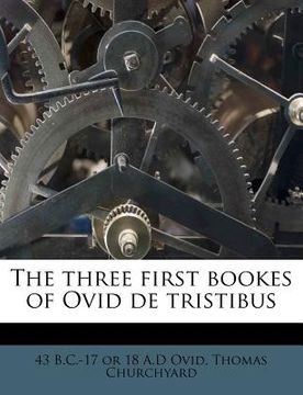portada the three first bookes of ovid de tristibus (en Inglés)