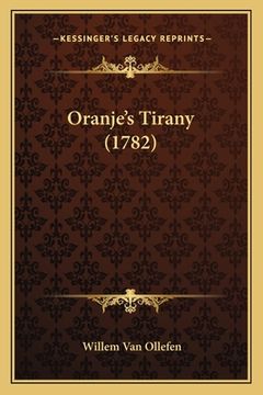 portada Oranje's Tirany (1782)