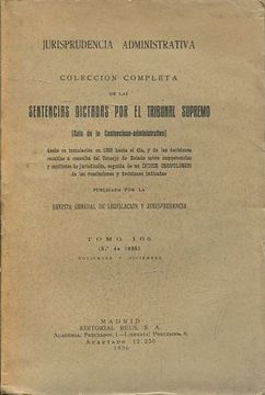 Libro REVISTA GENERAL DE LEGISLACION Y JURISPRUDENCIA V: JURISPRUDENCIA ...