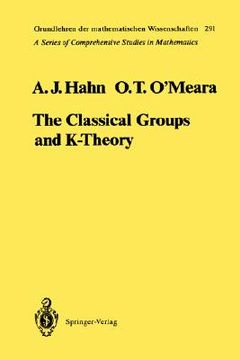 portada the classical groups and k-theory (en Inglés)