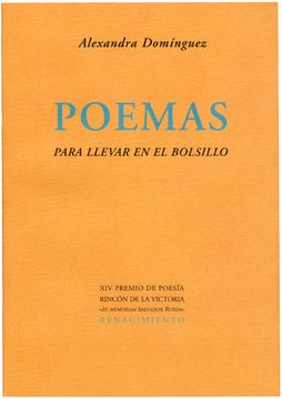 portada Poemas Para Llevar en el Bolsillo. Xiv Premio de Poesía Rincón de la Victoria in Memoriam Salvador Rueda