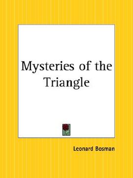 portada mysteries of the triangle (en Inglés)