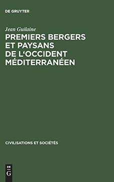 portada Premiers Bergers et Paysans de L'occident Méditerranéen (in French)