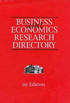 portada Business and Economics Research Directory (en Inglés)
