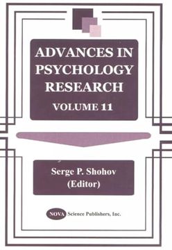 portada Advances in Psychology Research
