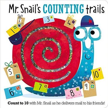 portada Mr. Snail's Counting Trails (en Inglés)