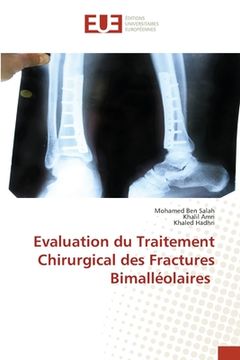 portada Evaluation du Traitement Chirurgical des Fractures Bimalléolaires (en Francés)