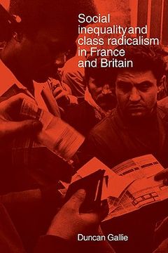 portada Social Inequality and Class Radicalism in France and Britain (in English)