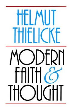 portada modern faith and thought (en Inglés)