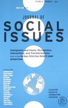 portada Immigrants and Hosts: Perceptions, Interactions, and Transformations