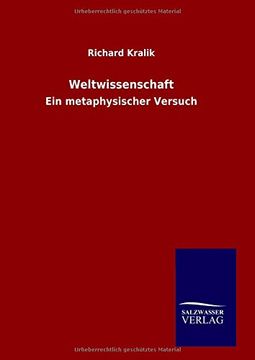 portada Weltwissenschaft (German Edition)