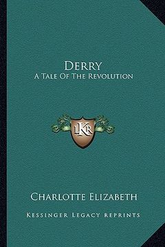 portada derry: a tale of the revolution (en Inglés)