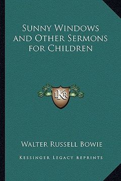 portada sunny windows and other sermons for children